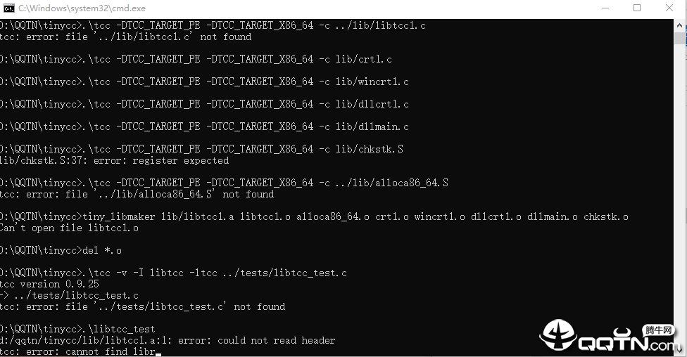 Tiny C Compiler(tcc������)