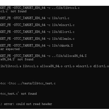 Tiny C Compiler(tcc������)
