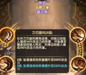 剑与远征提达斯厉害吗 血戮之嚎提达斯全方位解析 剑与远征提达斯厉害吗 血戮之嚎提达斯全方位解析