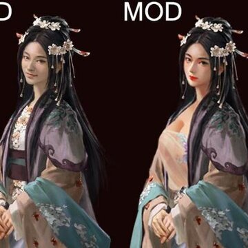 全面战争三国貂蝉立绘美化补丁 全面战争三国貂蝉立绘美化补丁