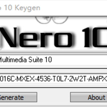 nero10序列号生成器 nero10序列号生成器
