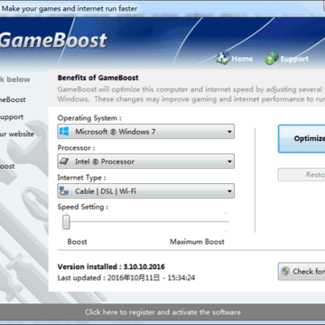 GameBoost�����ƽ��(��Ϸ�Ż�����)
