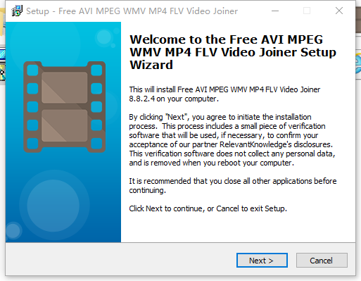 Free AVI MPEG WMV MP4 FLV Video Joinerv8.8.0 ٷ