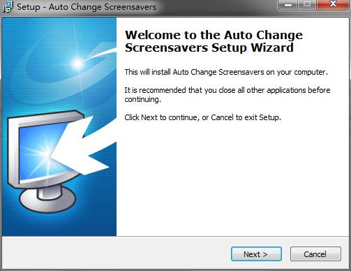 Auto Change Screensavers