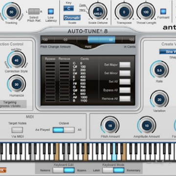 AutoTune8中文破解版 AutoTune8中文破解版