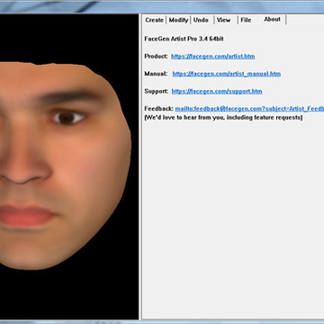 FaceGen Artist Pro�ƽ��(3D������ģ����)