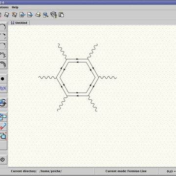 JaxoDraw(费曼图生成工具) JaxoDraw(费曼图生成工具)