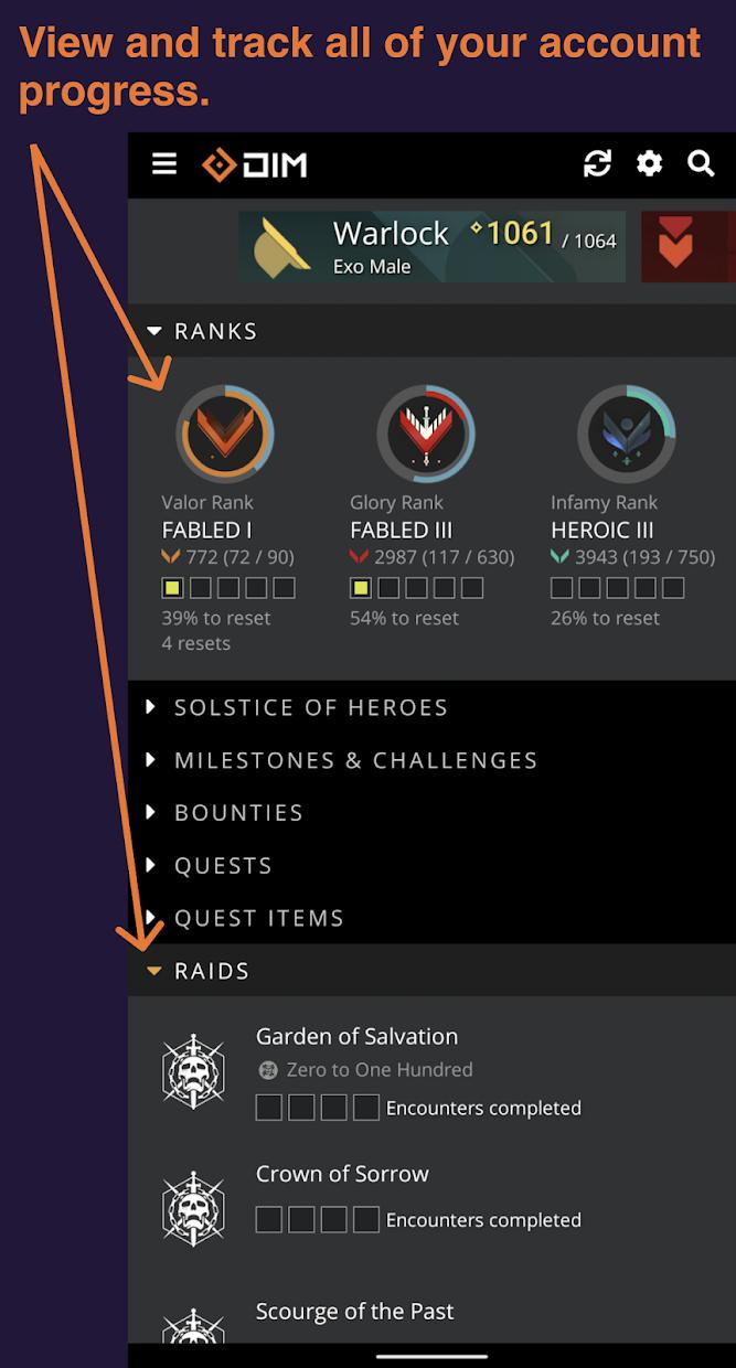 DIM(Destiny Item Manager�ֻ���)v1.0.20 ��׿��