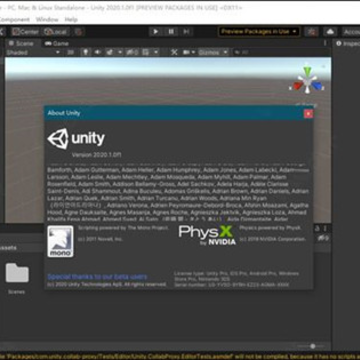Unity Pro2020精简破解版 Unity Pro2020精简破解版