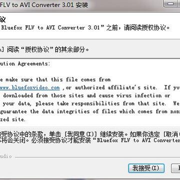 Bluefox FLV to AVI Converter