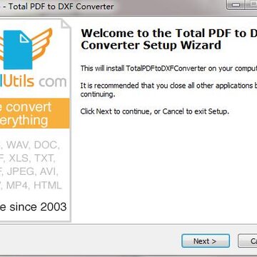Total PDF to DXF Converter