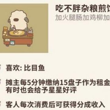 动物餐厅吃不胖杂粮煎饼摊主什么时候来 吃不胖杂粮煎饼摊主出现时间 动物餐厅吃不胖杂粮煎饼摊主什么时候来 吃不胖杂粮煎饼摊主出现时间