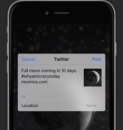 MOON app MOON app