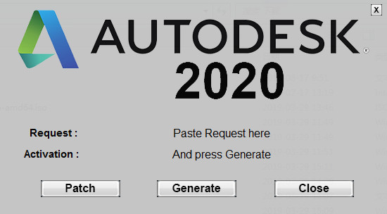 AutoCAD2020注册机 AutoCAD2020注册机