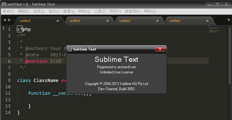 sublime text3�����ƽ��(����༭��)