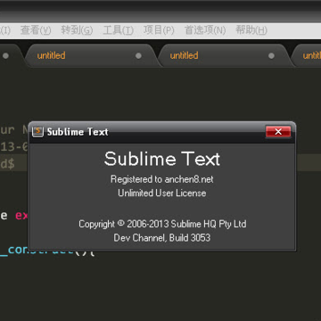 sublime text3�����ƽ��(����༭��)