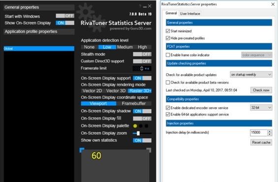 RivaTuner Statistics Server(������Ϸ��֡����)