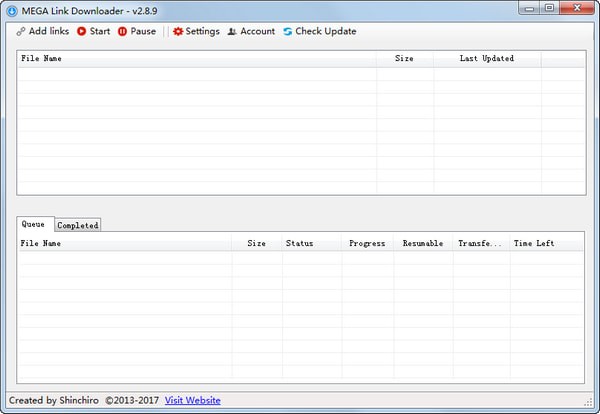 MEGA Link Downloader(���̲��������ع���)