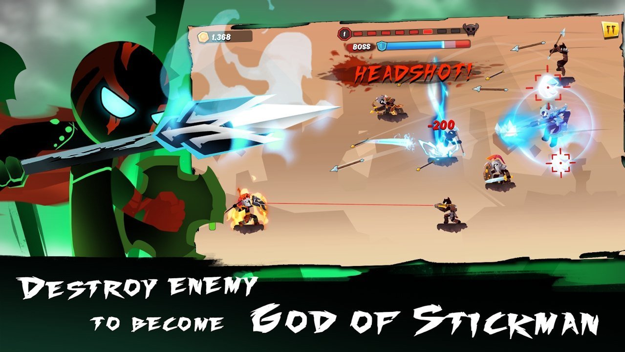 Stickman Warriors(�������ʿ�ƽ������)v2.2 ��׿��