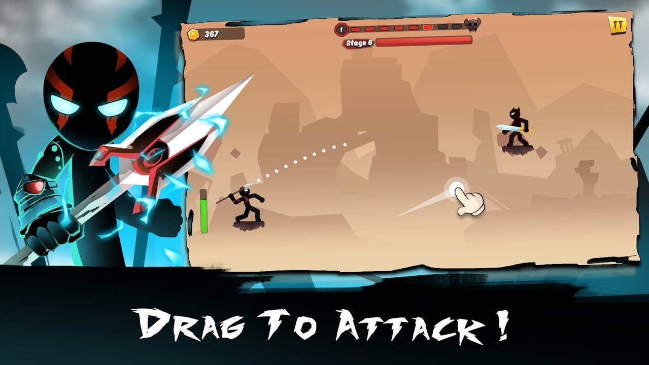 Stickman Warriors(�������ʿ�ƽ������)v2.2 ��׿��