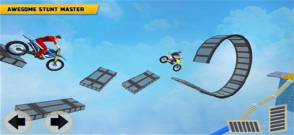 摩托车天空赛道 摩托车天空赛道