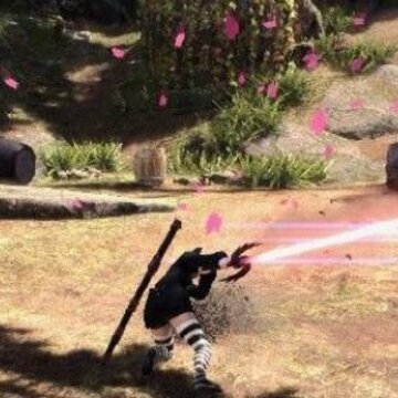 怪物猎人世界冰原樱与风太刀特效MOD 怪物猎人世界冰原樱与风太刀特效MOD