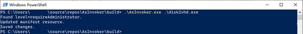 AsInvoker(exe�ļ���Ȩ����)