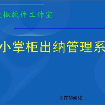 小掌柜出纳系统 小掌柜出纳系统