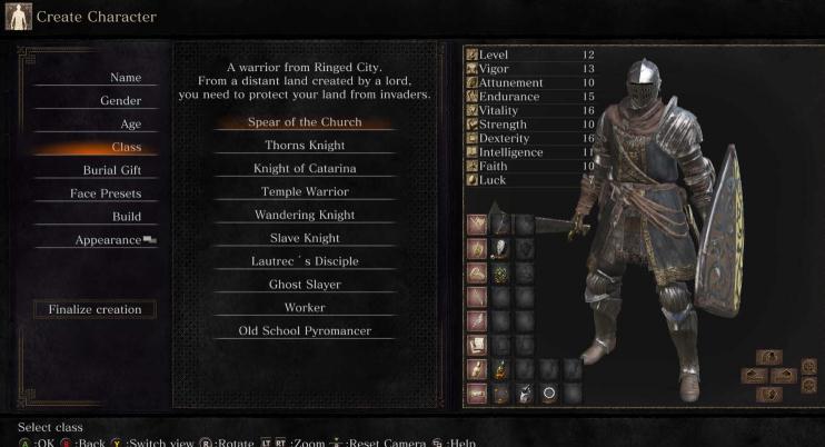 黑暗之魂3全新酷炫职业MOD 黑暗之魂3全新酷炫职业MOD