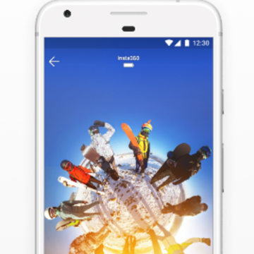 Insta360 ONE X app