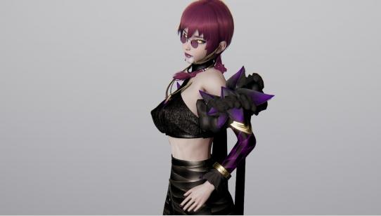 AI少女KDA伊芙琳人物MOD AI少女KDA伊芙琳人物MOD