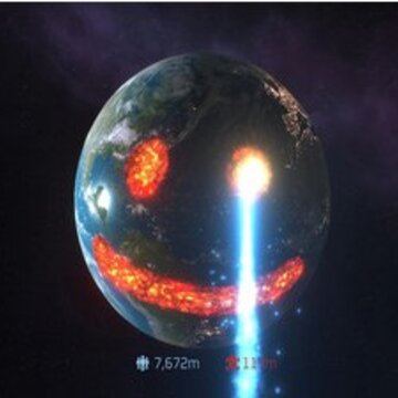 行星粉碎模拟 行星粉碎模拟