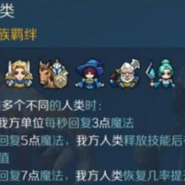 战歌竞技场人类种族羁绊效果是什么 人类种族羁绊效果介绍 战歌竞技场人类种族羁绊效果是什么 人类种族羁绊效果介绍