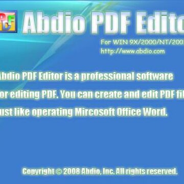 Abdio PDF Editor(PDF编辑器) Abdio PDF Editor(PDF编辑器)