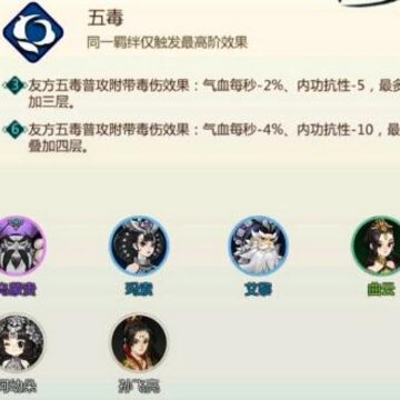 剑网3指尖对弈五毒羁绊怎么玩 五毒羁绊搭配玩法全攻略 剑网3指尖对弈五毒羁绊怎么玩 五毒羁绊搭配玩法全攻略