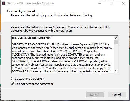DRmare Audio Capture(Ƶɼ)v1.5.0.10 Ѱ