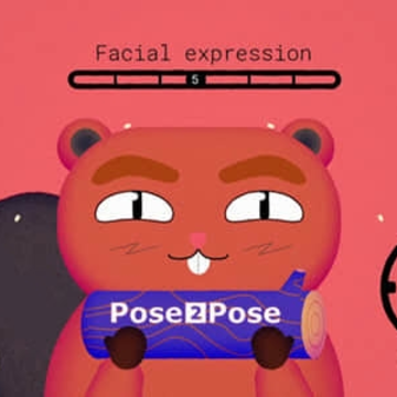 AE��ͨ�����沿��MG������������Pose2Pose