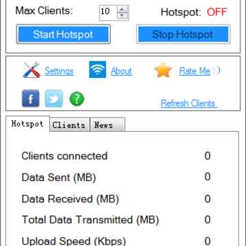 mHotspot(WIFI共享软件) mHotspot(WIFI共享软件)