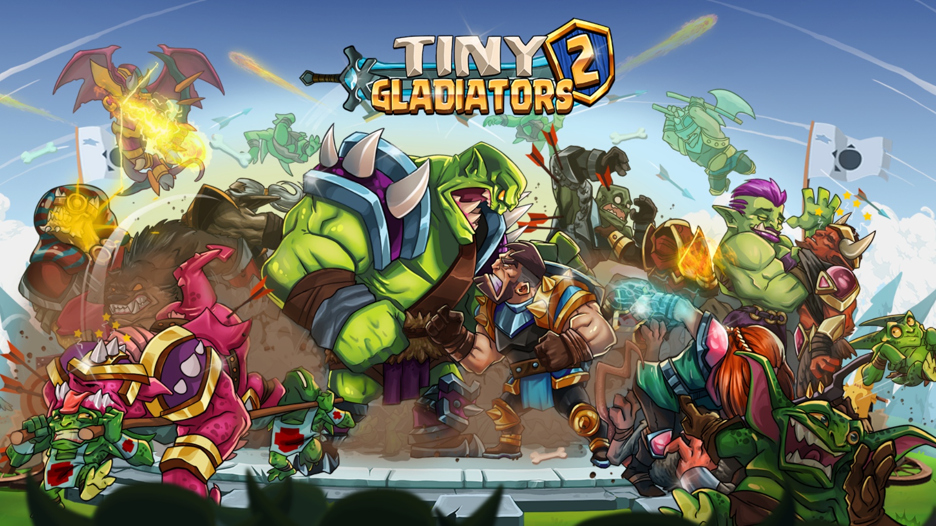 Tiny Gladiators 2(СС��ʿ2���޽�Ұ�)v1.0.0 ���°�