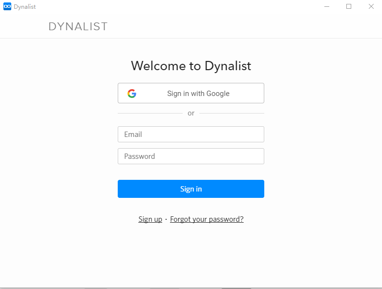 Dynalist(思维导图软件)
