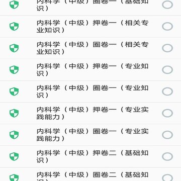 内科学中级 内科学中级