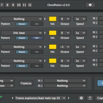 ChordPotion(MIDI音序器) ChordPotion(MIDI音序器)