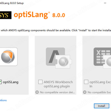 ANSYS optiSLang8破解版(附破解补丁) ANSYS optiSLang8破解版(附破解补丁)