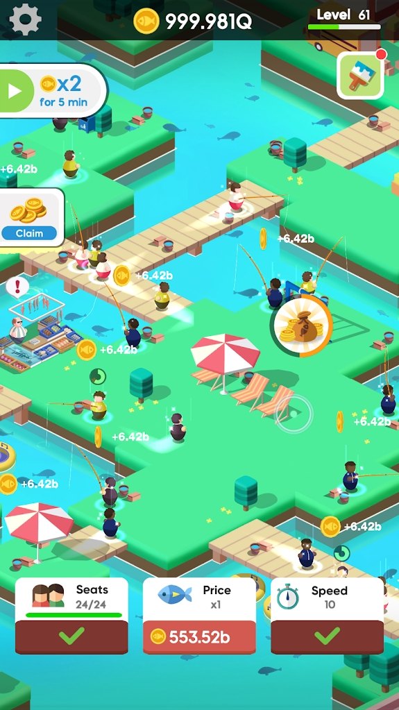 Idle Fishing Club(������ֲ����޽�Ǯ��)v1.0.3 ��׿��