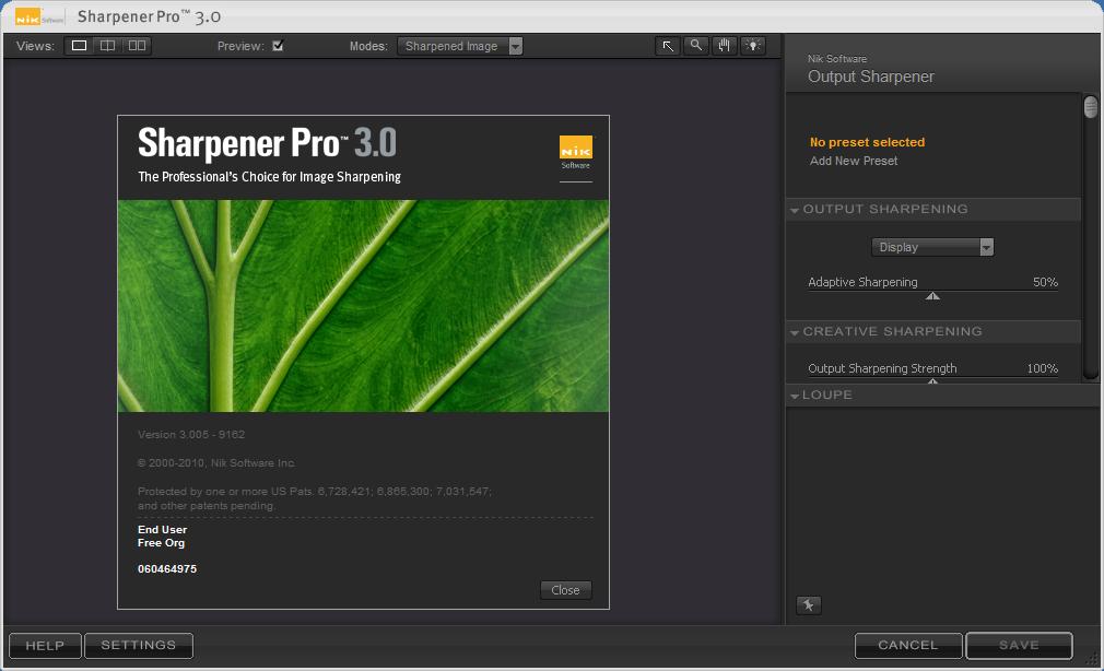 Sharpener Pro 3(PS锐化滤镜)v3.0中文破解