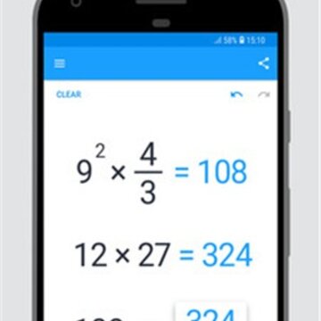 ��׿��д������ MyScript Calculator