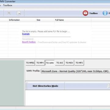 Boxoft Free FLV to WMV Converter Boxoft Free FLV to WMV Converter