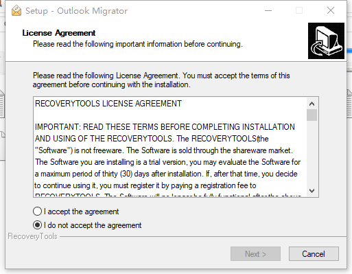 RecoveryTools Outlook Migrator(PSTת)v7.0 Ѱ