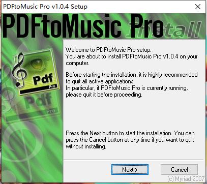 PDFtoMusic Pro(PDFƵļת)v1.04 ƽ
