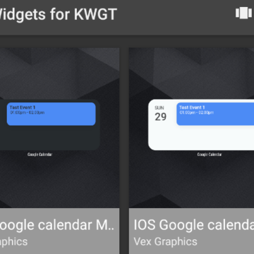 iOS Widgets for KWGT app iOS Widgets for KWGT app